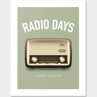 Radio Days - Alternative Movie Poster Posters and Art